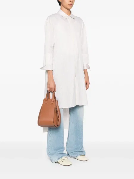 Geantă shopper Loewe din piele maro