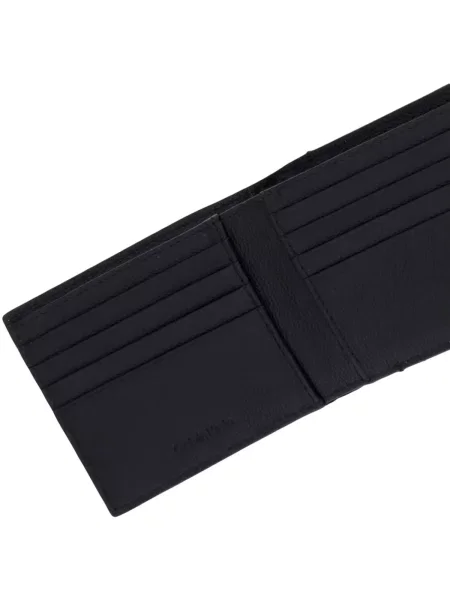 Calvin Klein Bőr pénztárca fekete
