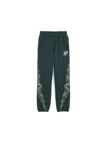 Spodnie dresowe PUMA HOOPS × HARRY POTTER™ zielone
