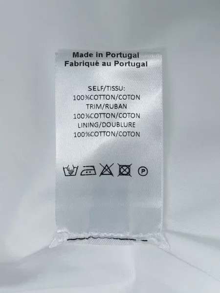 Fustă midi Simone Rocha în linie A alb