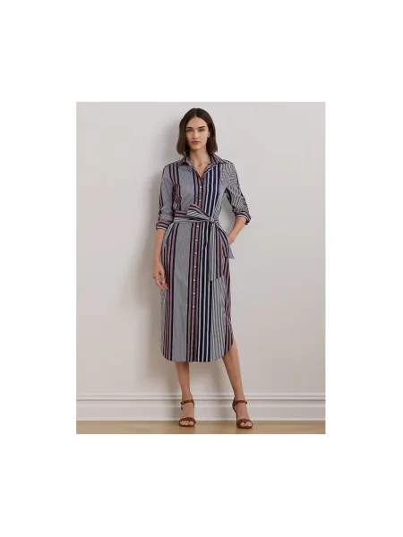 Lauren Ralph Lauren sukienka multicolor midi prosta