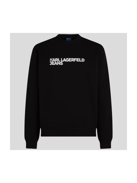 Mikina Karl Lagerfeld Jeans černá