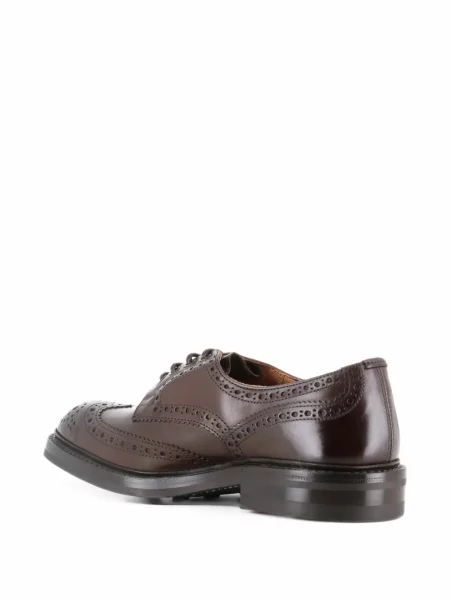 Pantofi derby Tricker's maro