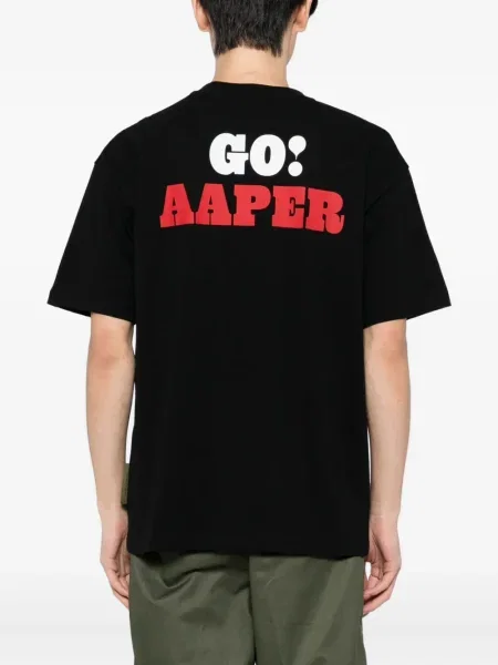 Μπλούζα Aape By *a Bathing Ape® με σχέδιο μαύρο
