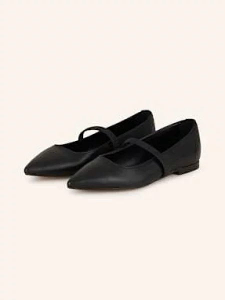 Darling Harbour Baleriny Mary Jane schwarz czarne