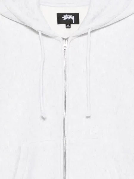 Hanorac cu glugă Stüssy gri