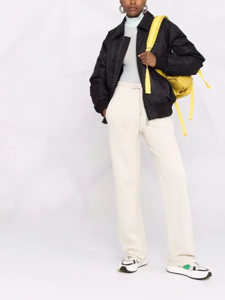 Dryžuotos kelnės Off-white balta