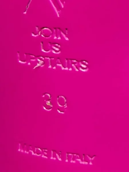 Sandale The Attico din piele roz