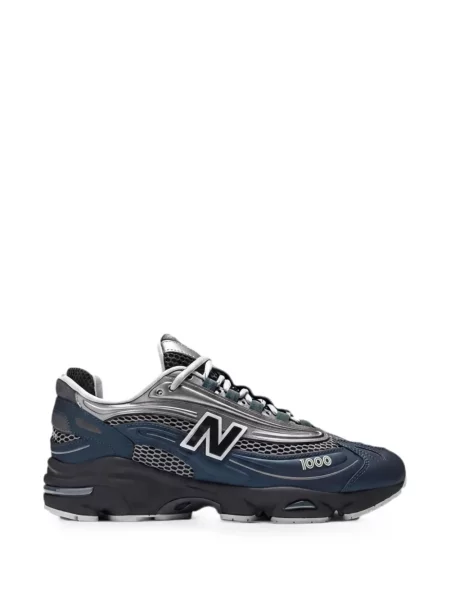 Sneakerși New Balance cu șireturi din dantelă albastru