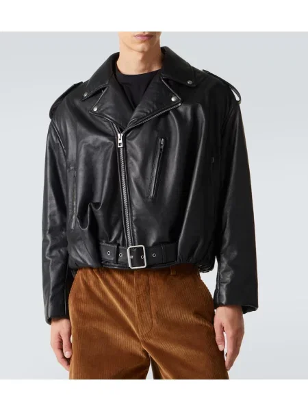 Geanta de piele Loewe negru