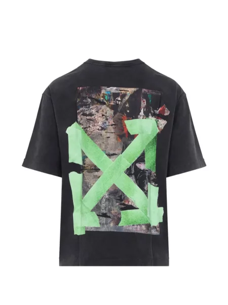 Tricou Off-white cu imagine alb