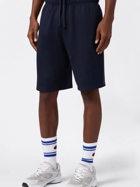 Champion Pantaloni bleumarin alb