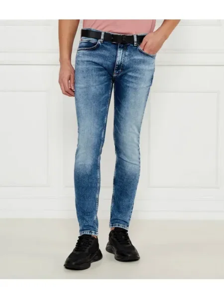 HUGO Blugi | Extra slim fit albastru