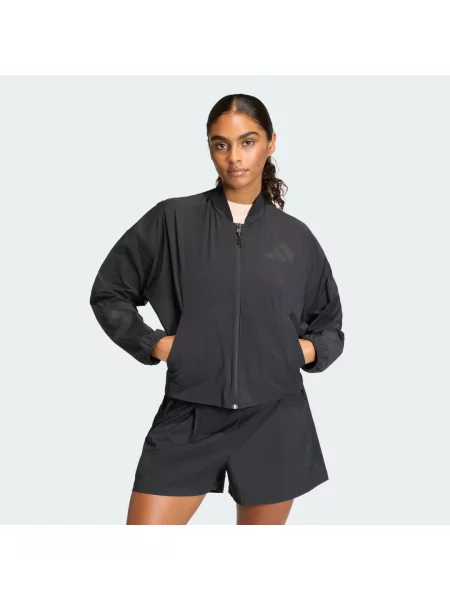 KURTKA TYPU BOMBER ADIDAS Z.N.E. WOVEN czarny