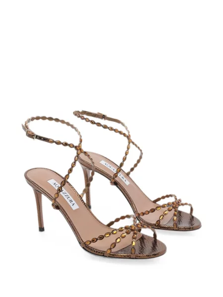 Sandale Aquazzura maro