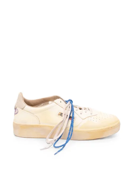 Sneakerși Autry din piele zdrențuiți alb