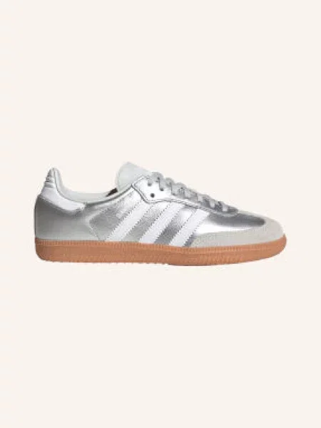 Adidas Originals Sneakersy Samba Og stříbrná / světle šedá bílá
