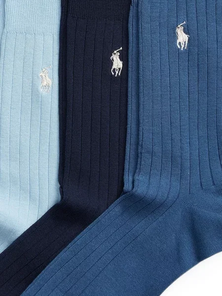 Чорапи Polo Ralph Lauren синьо