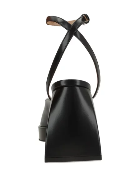 Pantofi cu toc Nodaleto cu bretele negru