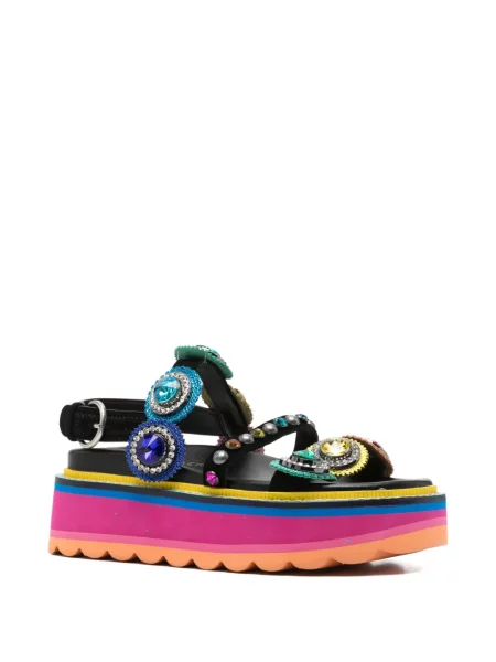Sandale Kurt Geiger London cu platformă negru