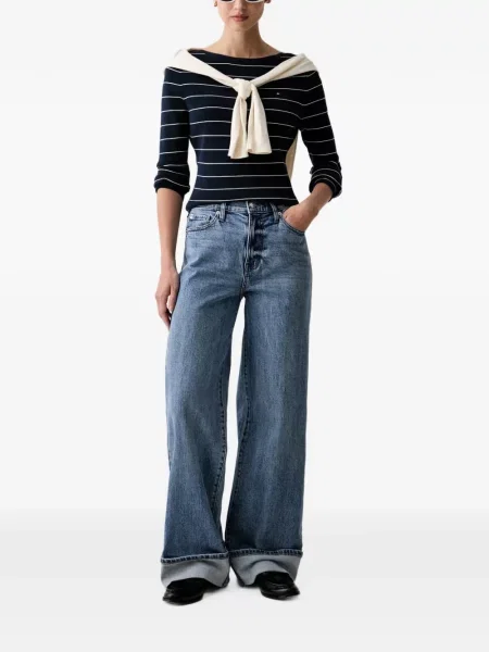 Blugi cu picior larg Dkny albastru