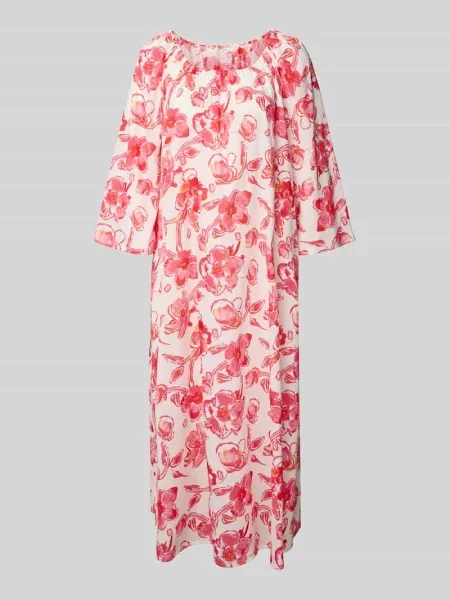 Sukienka midi z okrągłym dekoltem Christian Berg Woman