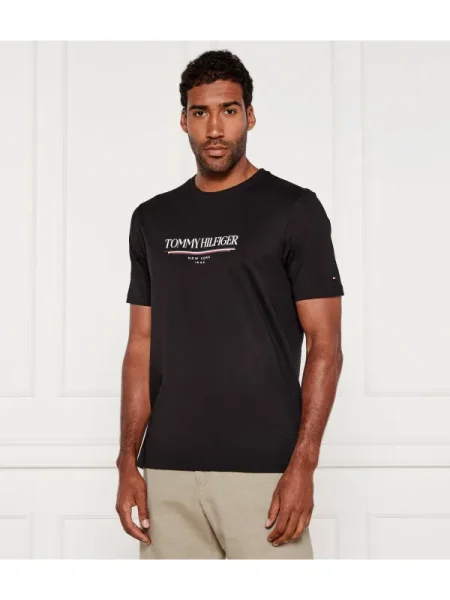 Tommy Hilfiger Tricou Brand Love negru