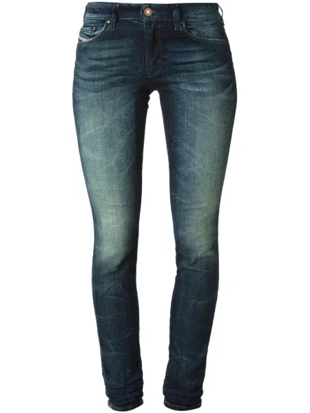 Blugi skinny Diesel skinny fit albastru