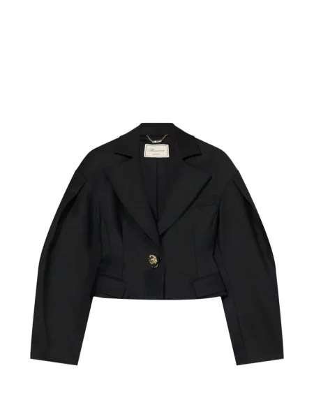 Decupat geacă Blumarine negru