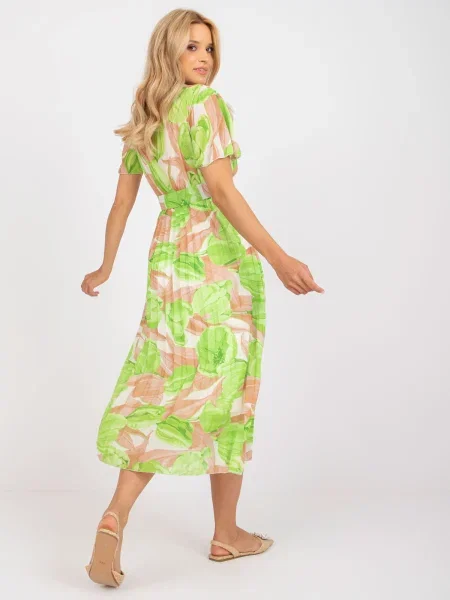 Rochie Italy Moda de costum verde