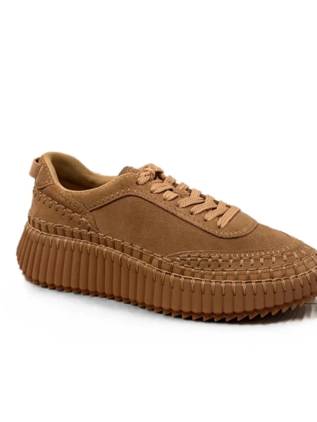 Sneakerși Chloé Nama maro