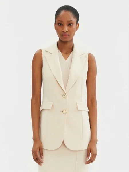 Rinascimento Vestă elegantă bej