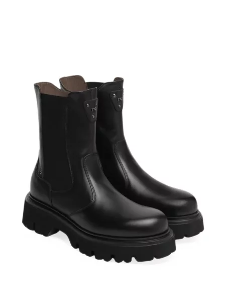 Botine chelsea Nero Giardini chunky negru