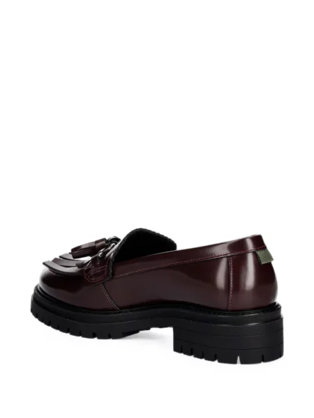 Pantofi loafer Barbour roșu
