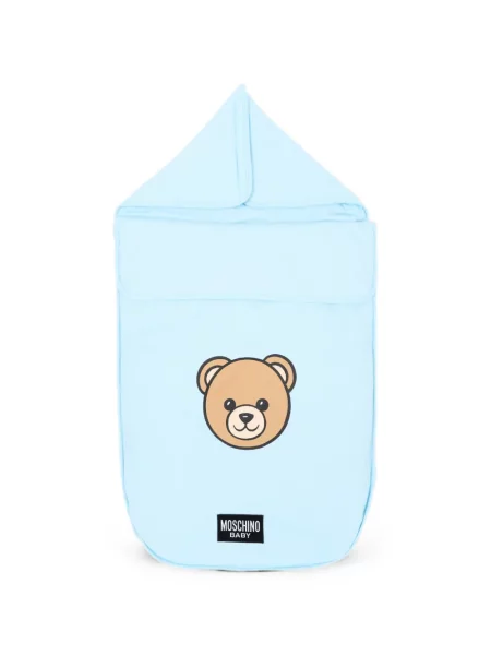 Torba dziecięca Moschino niebieska