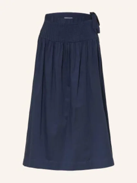 Damson Madder. Spódnica Josie blau granatowa