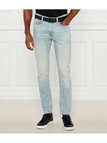 HUGO Farmer | Extra slim fit kék