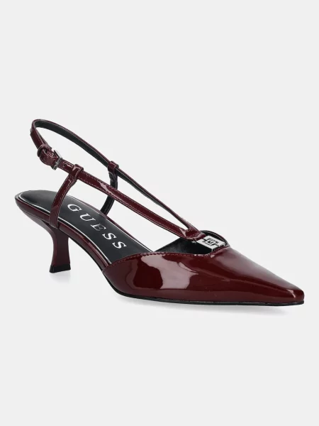 Guess pantofi cu DESIE bordo