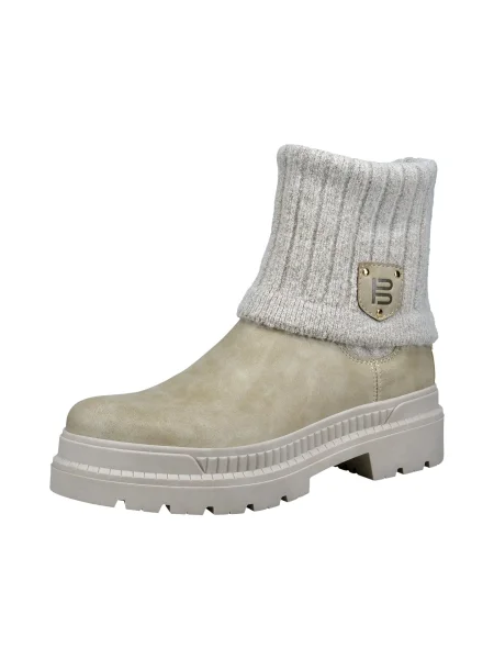 TT. BAGATT Nízké kozačky / offwhite béžová