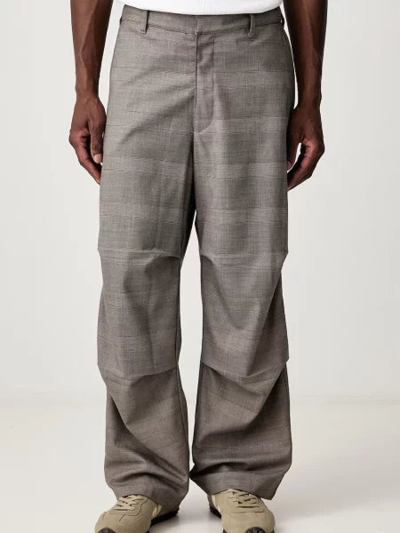 Filling Pieces pantaloni straight cu amestec de lână pentru bărbați