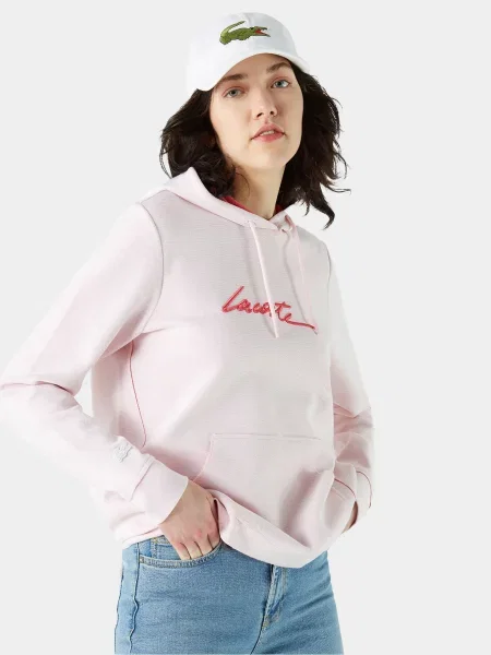Худі Lacoste рожевий