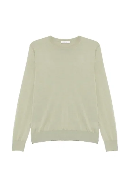 Pulover Ivory Paris cu decolteu rotund verde