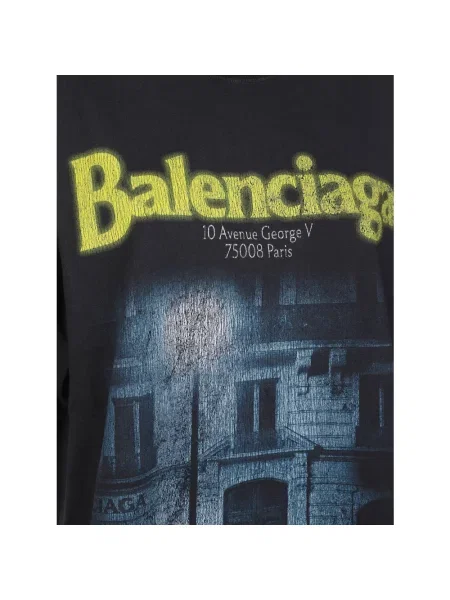Koszulka Balenciaga czarna