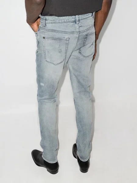 Jeansy Ksubi niebieskie