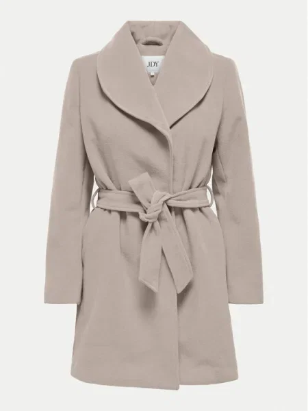 JDY Преходно палто Frankie бежов