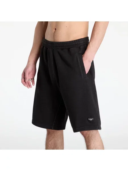 Βερμούδες Carhartt WIP Ingo Sweat Short Black Garment Dyed XS μαύρο