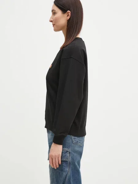 Kenzo bluza gładka czarny