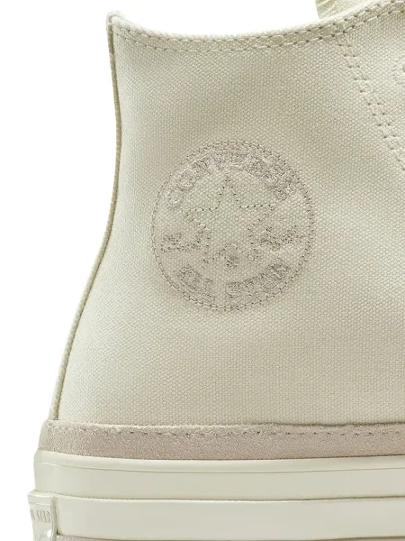 Sneakerși Converse Chuck 70 din piele de căprioară cu broderie alb