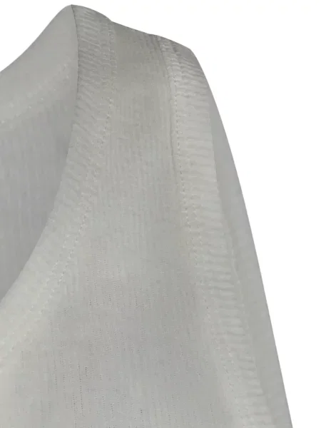 Cămașă Thom Krom cu nervuri alb