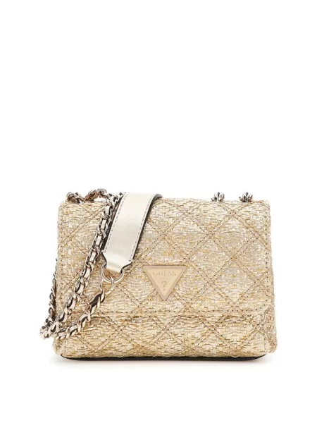 Ročna torba Guess Giully II Mini Zlata